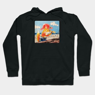 Captain Monty Takes the Plunge Hoodie